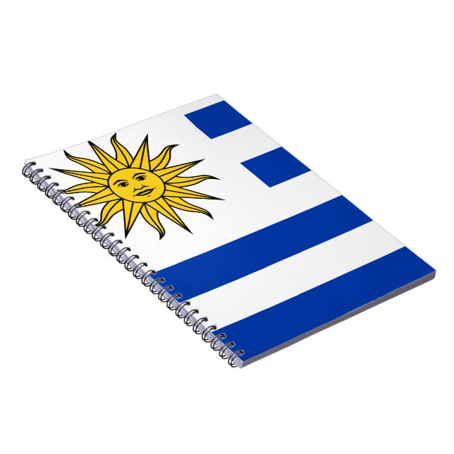 Uruguay flag notebook (Right Side)