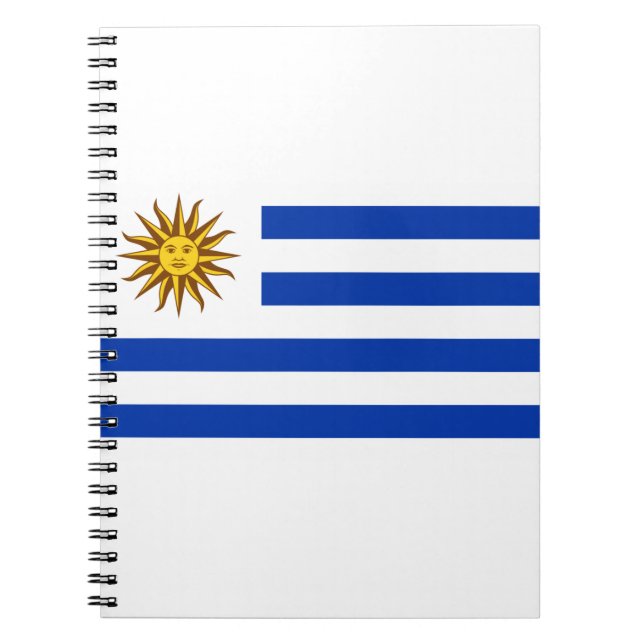Uruguay Flag Notebook (Front)