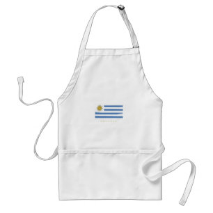 Uruguay Flag Standard Apron