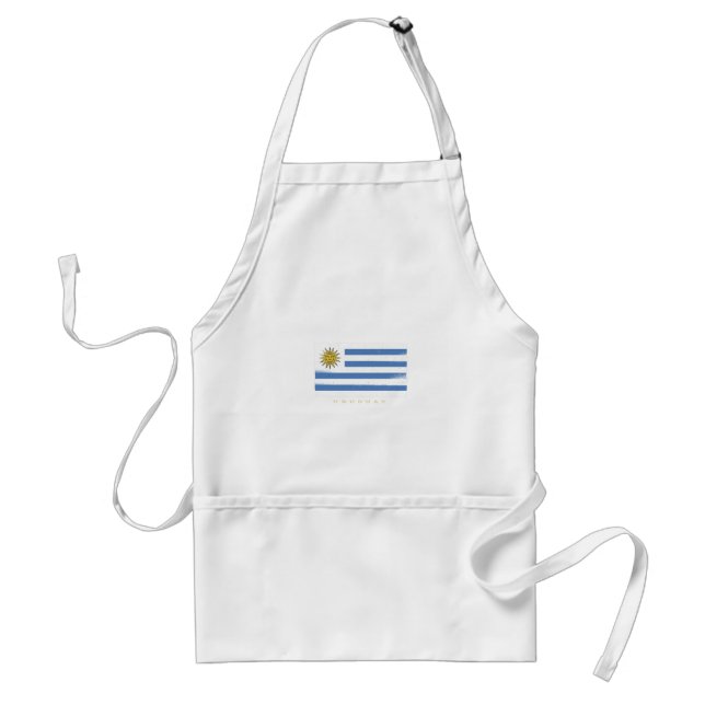 Uruguay Flag Standard Apron (Front)