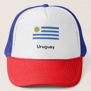 Uruguay Flag Trucker Hat