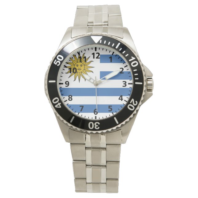 Uruguay Flag Watch (Front)