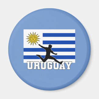 Uruguay Football Soccer National Team Magnet