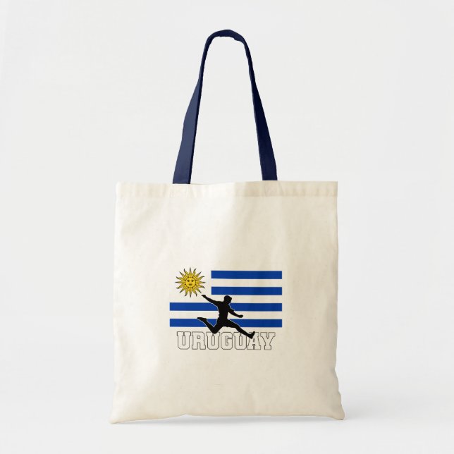 Uruguay Football Soccer National Team Tote Bag (Front)