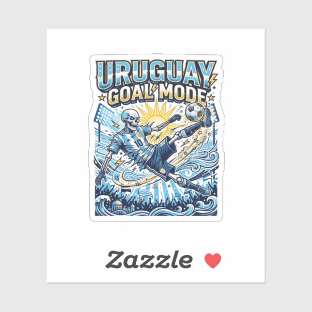 Uruguay Goal Mode Skeleton Striker Nations Dynamic (Sheet)