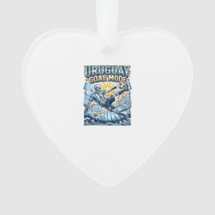 Uruguay Goal Mode Skeleton Striker Nations Dynamic Ornament
