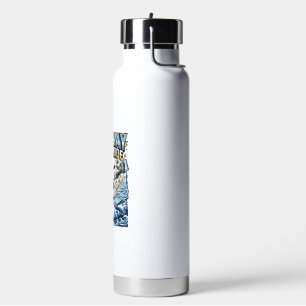 Uruguay Goal Mode Skeleton Striker Nations Dynamic Water Bottle