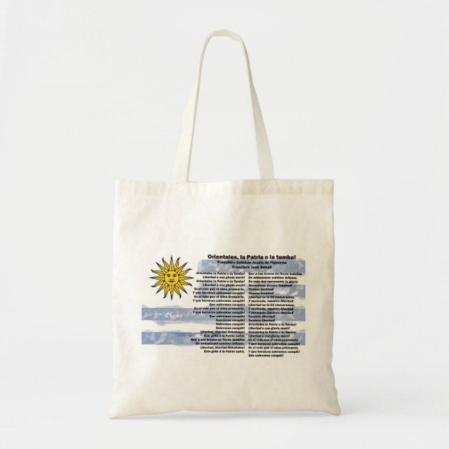 Uruguay - Himno Nacional Tote Bag (Front)