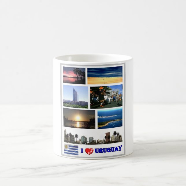 Uruguay - I Love - Coffee Mug (Center)