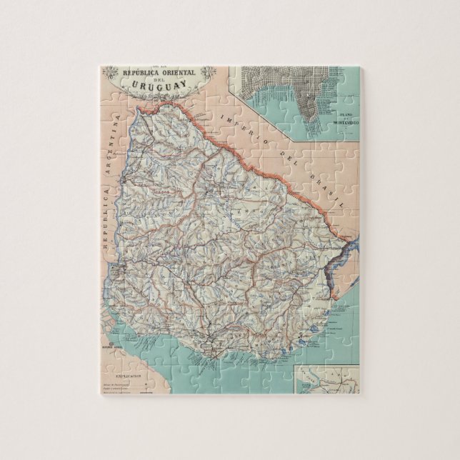 Uruguay Jigsaw Puzzle (Vertical)