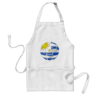 Uruguay La Celeste Uruguayan soccer fans gifts Standard Apron