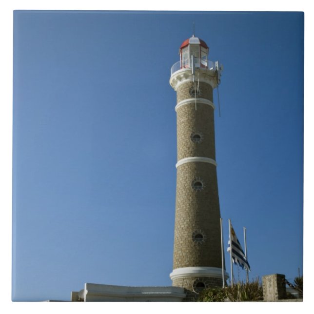 Uruguay, Maldonado Department, Jose Ignacio. Ceramic Tile (Front)