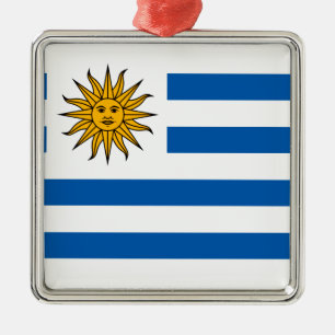 Uruguay Metal Ornament