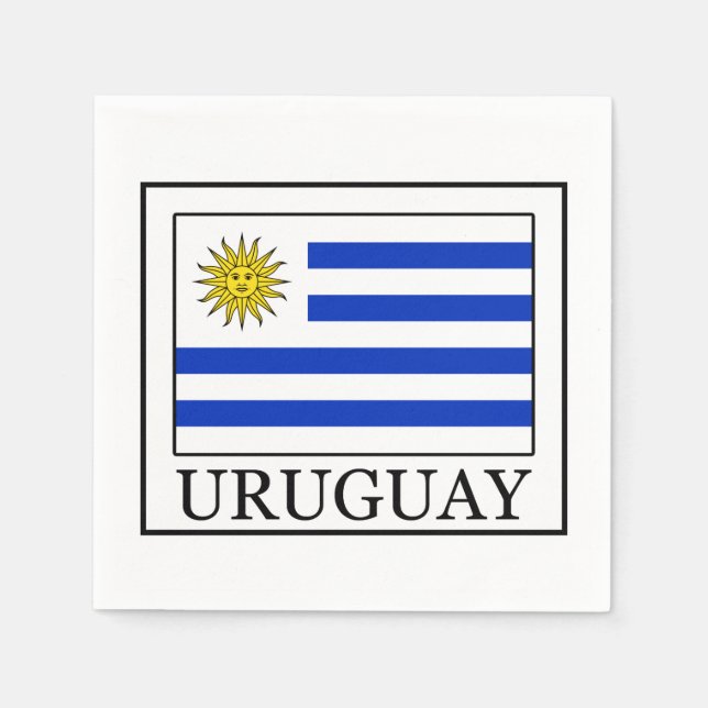 Uruguay Napkin (Front)