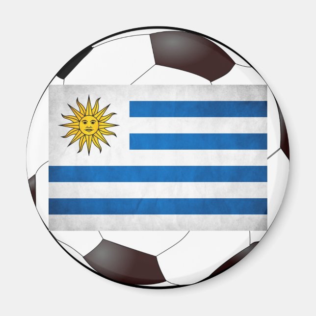 Uruguay National Flag Magnet (Front)