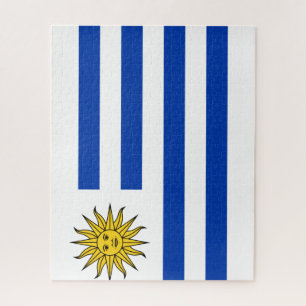 Uruguay National World Flag Jigsaw Puzzle