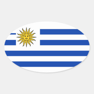 uruguay oval sticker