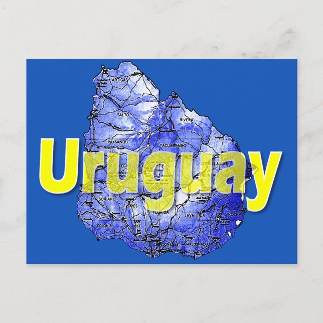 Uruguay Postcard (Front)