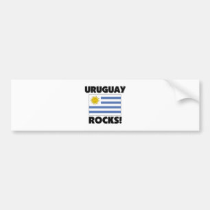 Uruguay Rocks Bumper Sticker