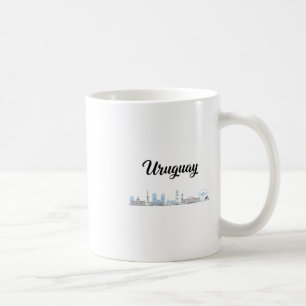 Uruguay Skyline Travel Vacation Outfits Coffee Mug