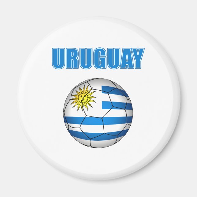 Uruguay Socccer 2010 T-shirts Magnet (Front)