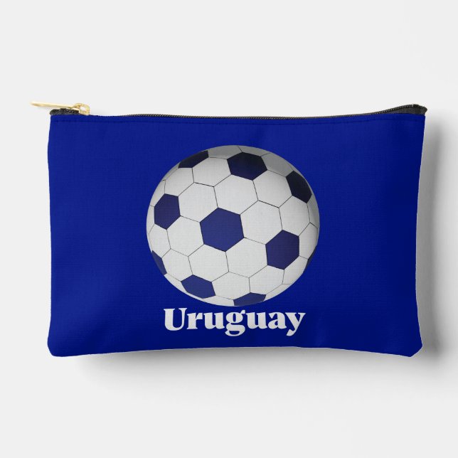 Uruguay Soccer Accessory Pouch (Front)
