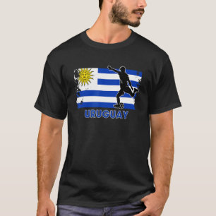 Uruguay Soccer Fan   2022 National Football Team F T-Shirt