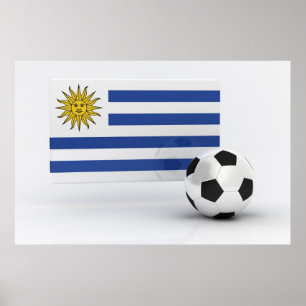 Uruguay Soccer Poster