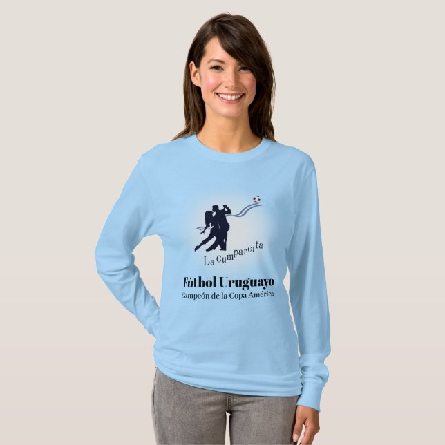 Uruguay Soccer T-Shirt (Front Full)