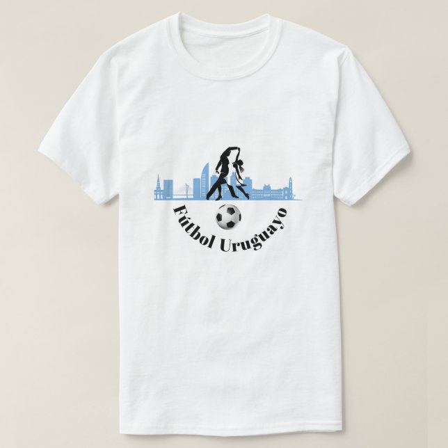 Uruguay Soccer T-Shirt (Design Front)