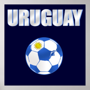 Uruguay Soccer T-shirts and gifts Poster