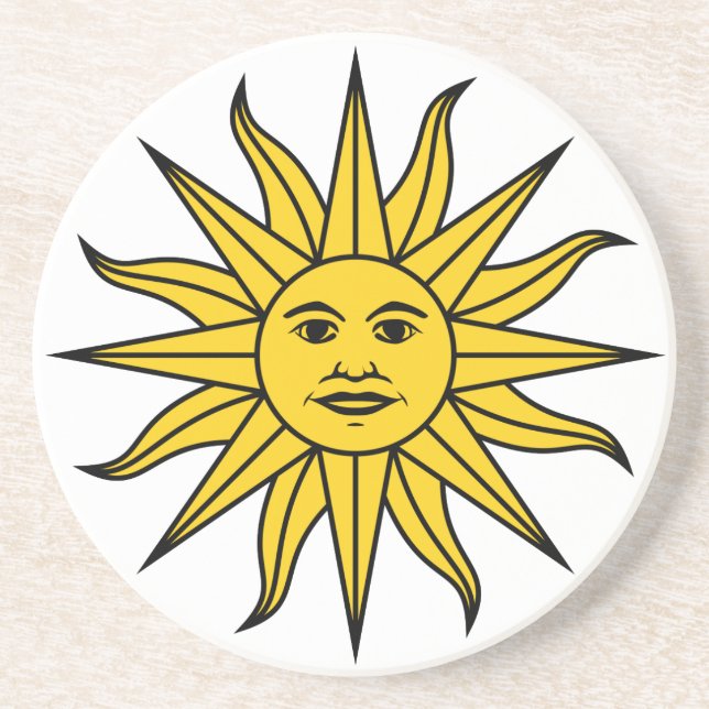 Uruguay Sol de Mayo Coaster (Front)