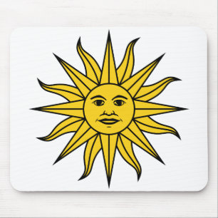 Uruguay Sol de Mayo Mouse Pad