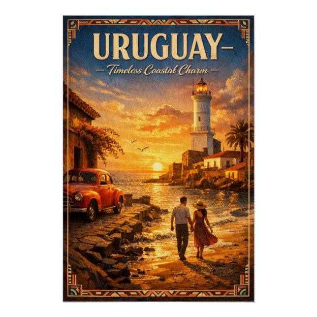 URUGUAY – Timeless Coastal Charm Poster (Front)