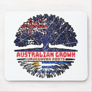 Uruguay Uruguayan Australian Australia Tree Roots Mouse Pad