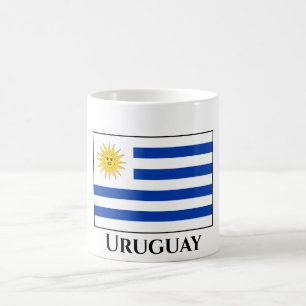 Uruguay (Uruguayan) Flag Coffee Mug