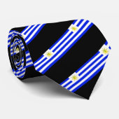 Uruguayan flag tie (Rolled)