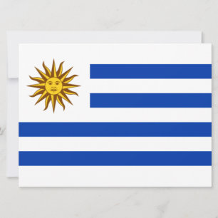 Uruguayan Flag (Uruguay) Card