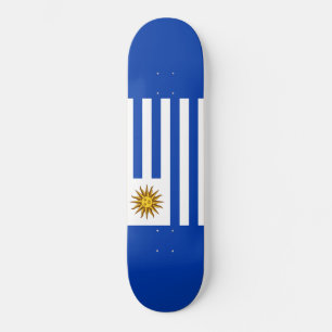 Uruguayan Flag (Uruguay) Skateboard