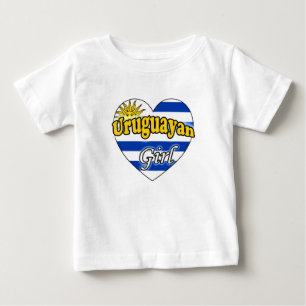 Uruguayan Girl Baby T-Shirt