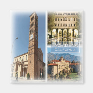 US0133 America,United States, Pasadena, Fridge Magnet