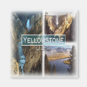 US0150 America,United States, Yellowstone, Fridge  Magnet