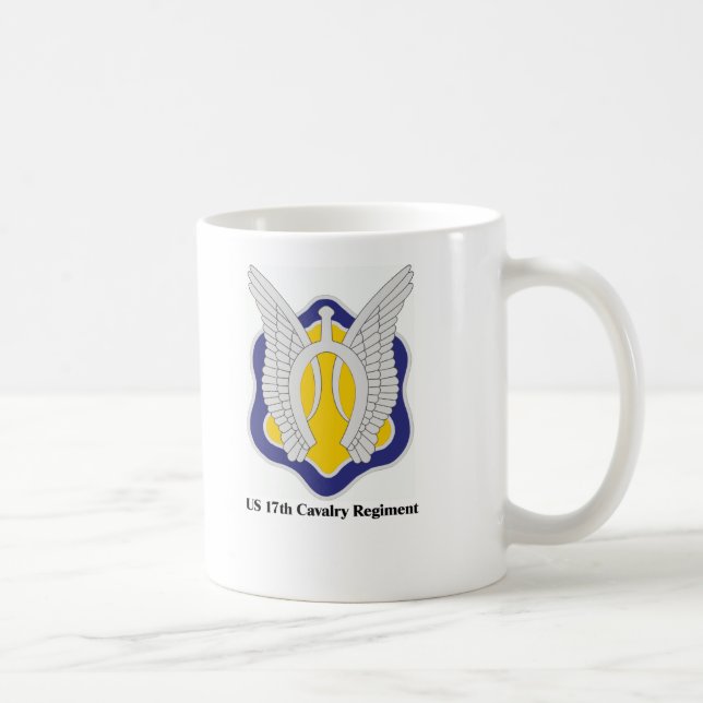 US 17th Cavalry Regiment Coffee Mug (Right)