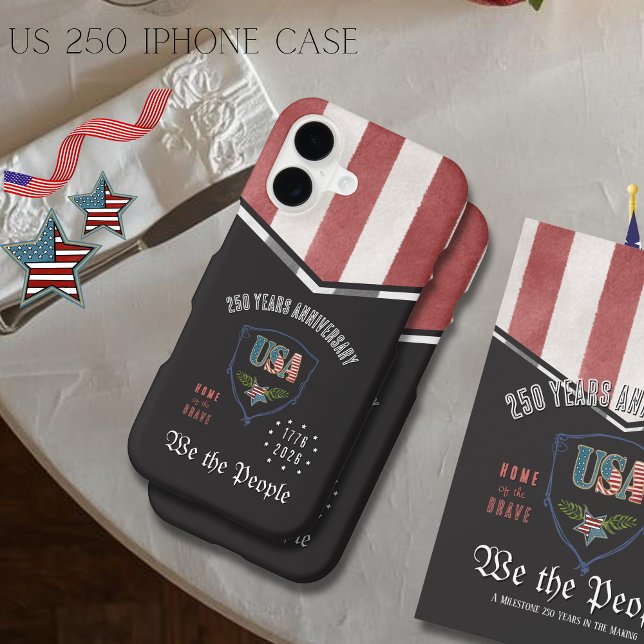 US 250 "We the People" iPhone 17 Case (US 250 We the People iPhone 17 Case)