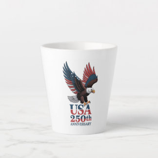 US 250th Anniversary Latte Mug