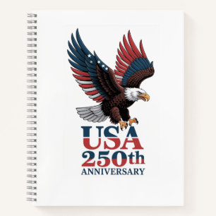 US 250th Anniversary Notebook