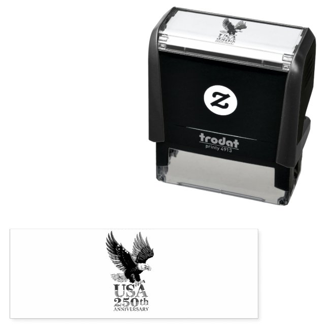 US 250th Anniversary  Self-inking Stamp (In Situ)