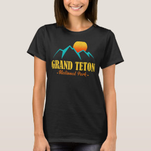 US Adventure Vintage Grand Teton National Park Sou T-Shirt