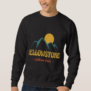 Us Adventure Vintage Yellowstone National Park Sou Sweatshirt