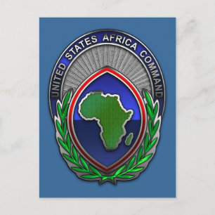 US Africa Command Postcard